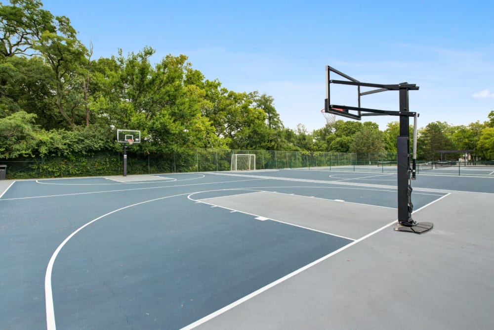 Basketball court at Villages of Wildwood in Fairfield, Ohio