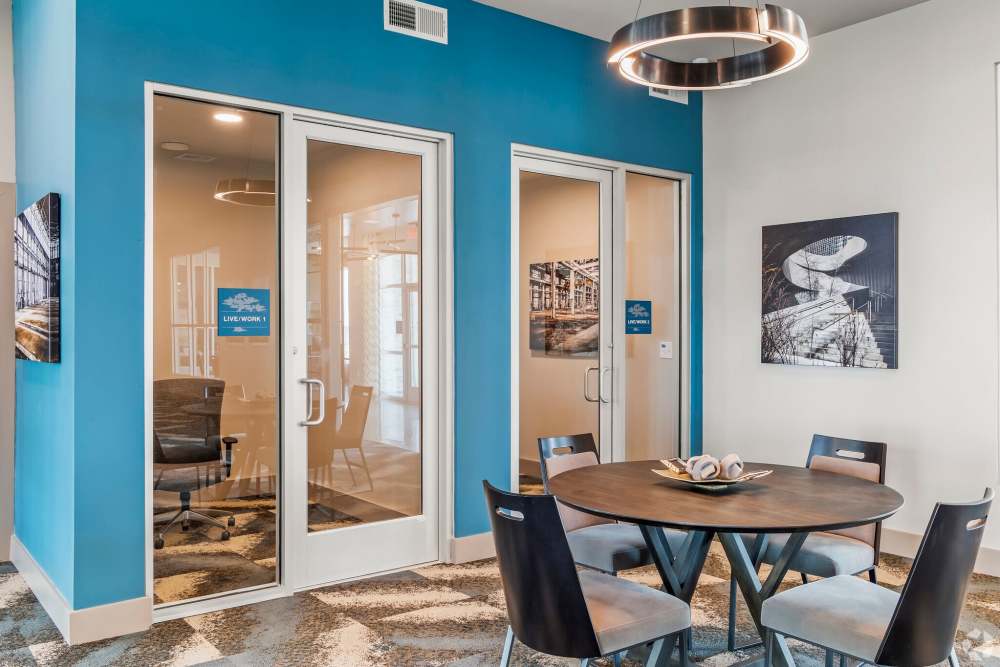 Cozy Coffee area at Grand At Cibolo in Cibolo, Texas