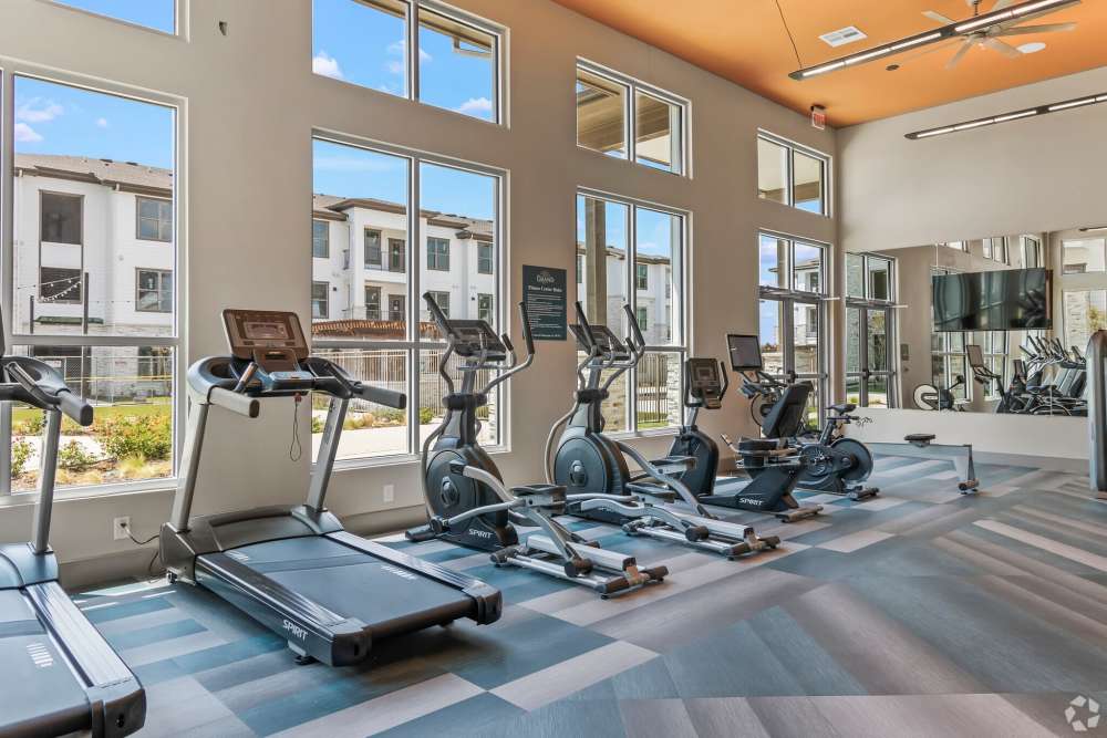 State of the art Treadmill equipment at Grand At Cibolo in Cibolo, Texas