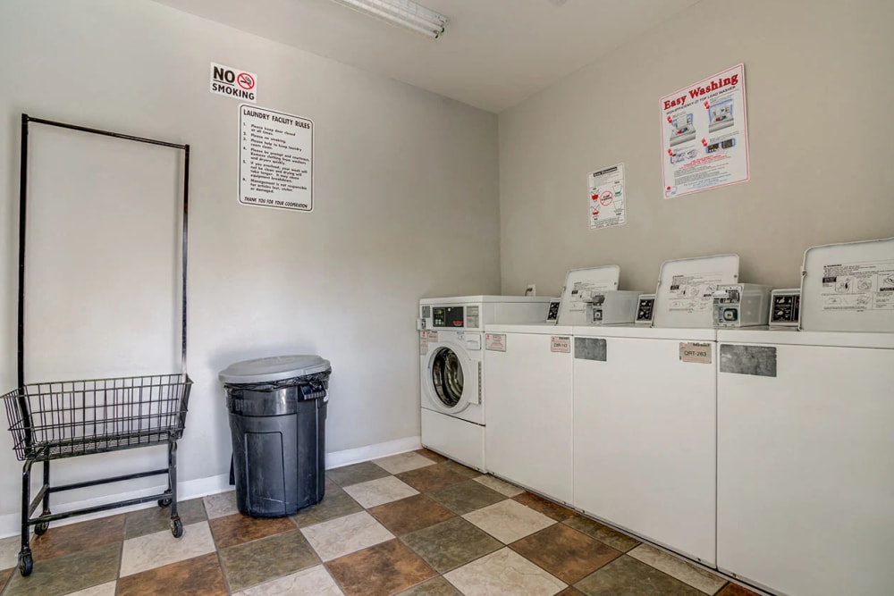 Laundry room of Bella Vista in Napa, California