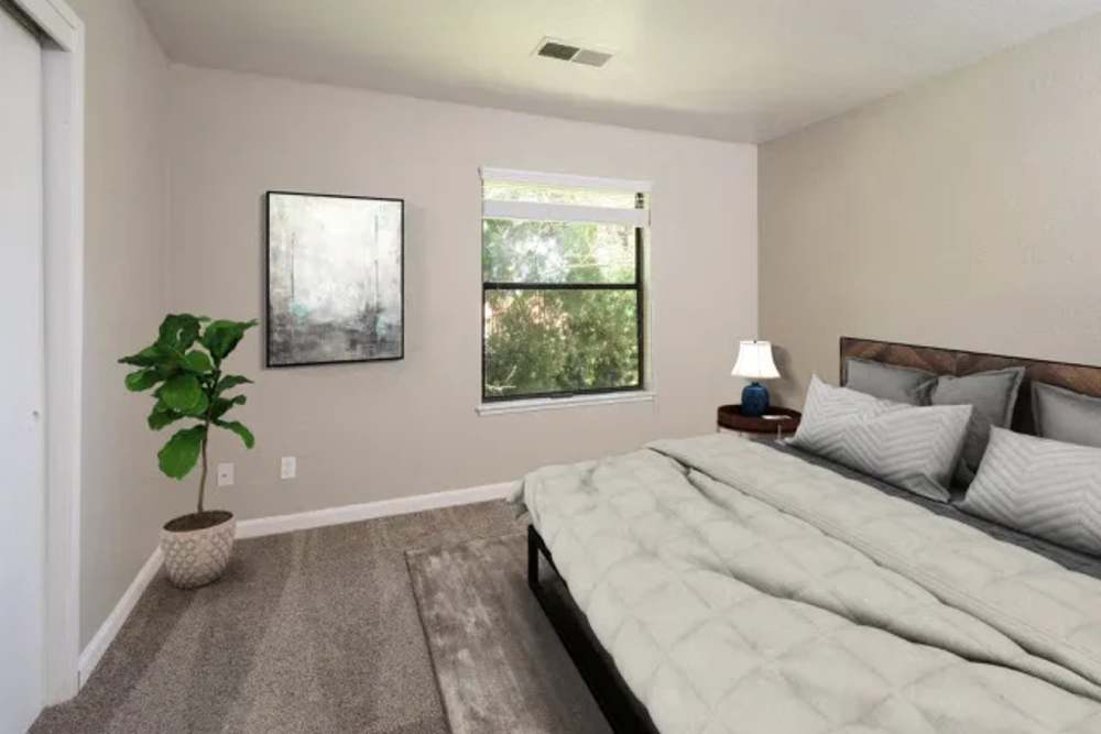 Bedroom at Walnut Woods in Turlock, California