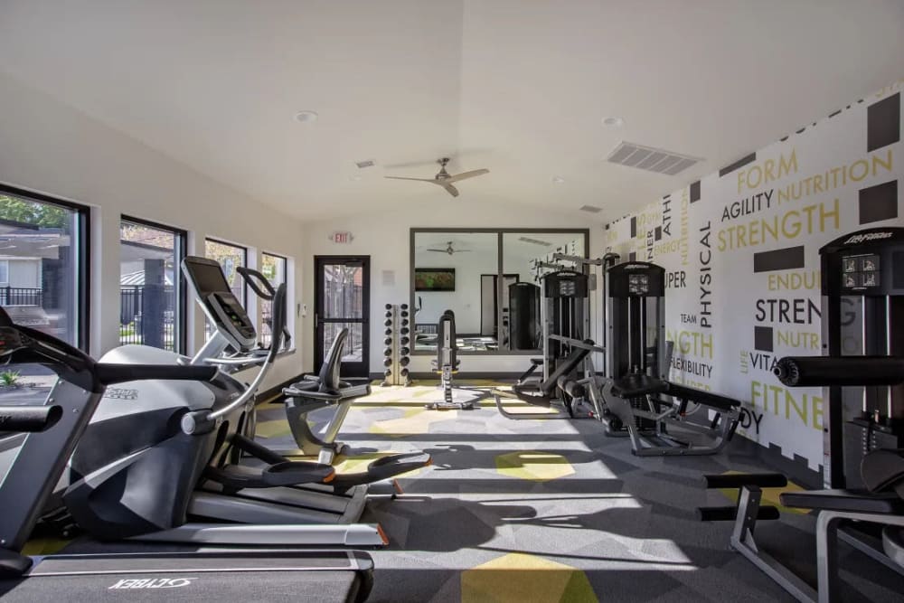 Fitness center at Enclave at Redwood in West Valley City, Utah