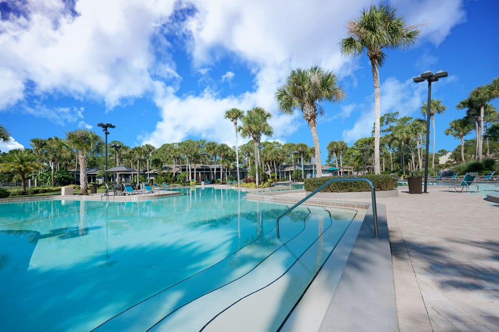 Swimming pool at Park Avenue in Jacksonville, Florida