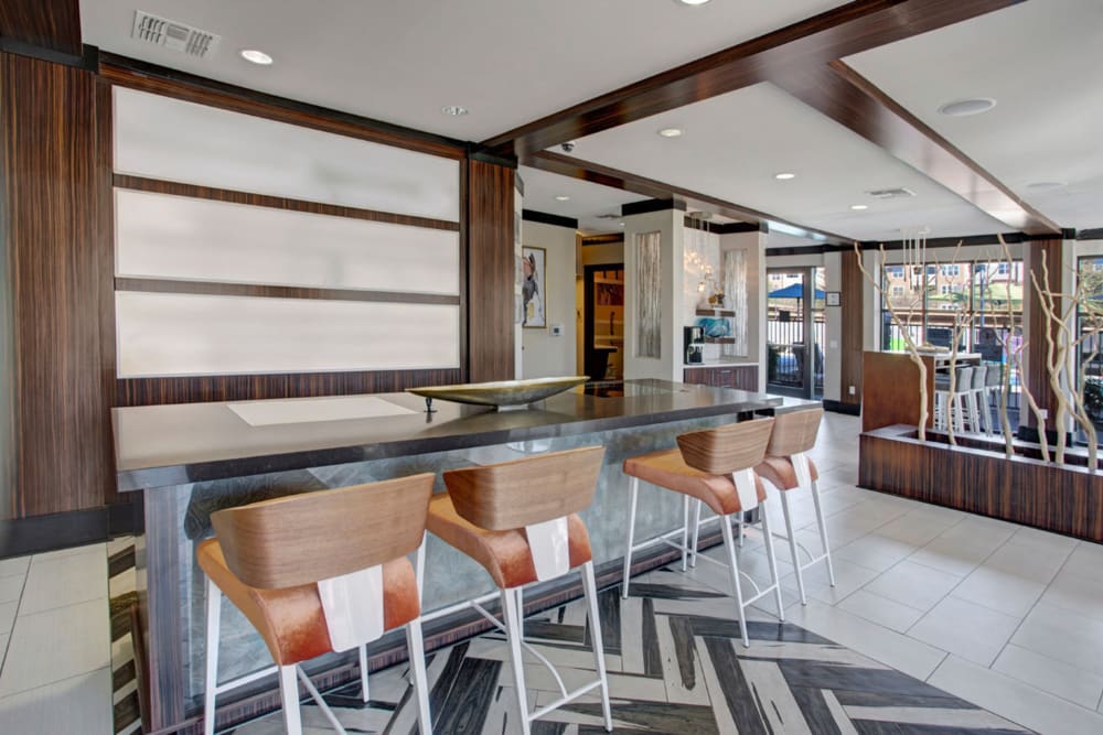 Seating area for residents at Luxe Scottsdale in Scottsdale, Arizona