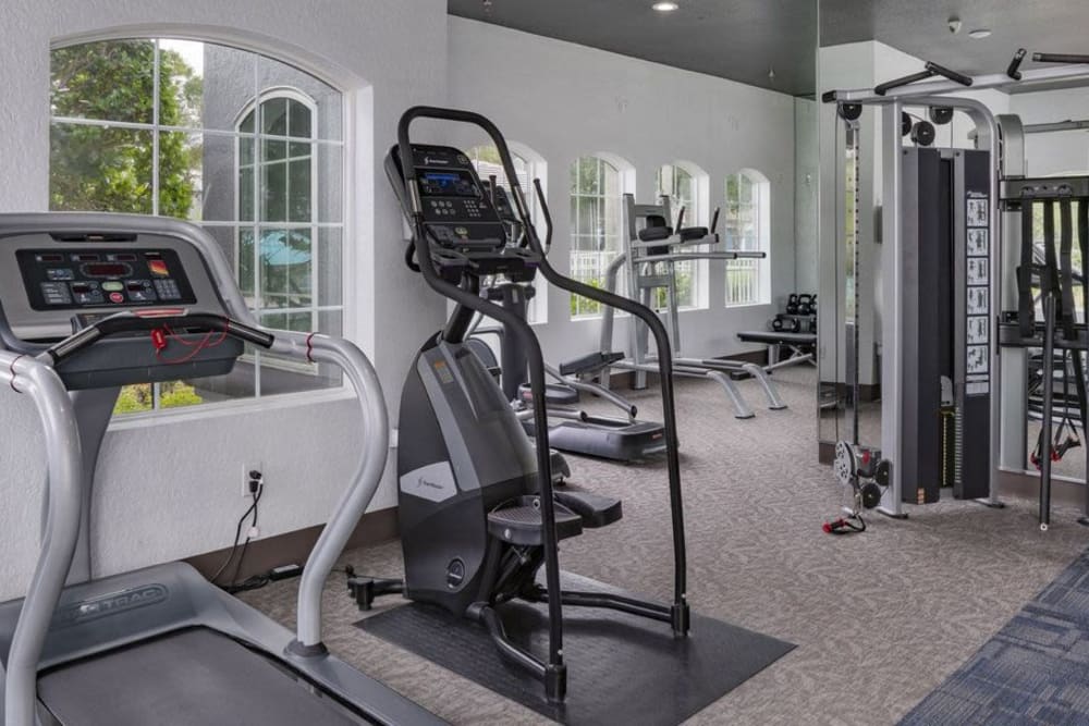 Fitness center at The Fairways at Lake Mary in Lake Mary, Florida