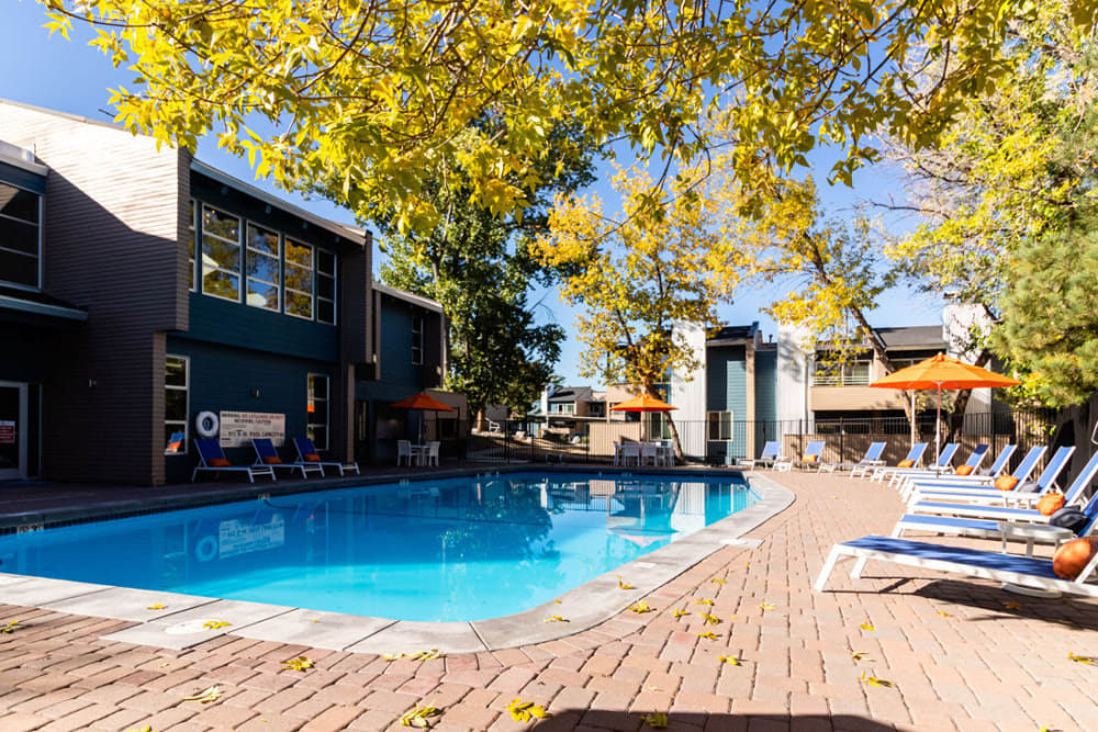 Refreshing swimming pool at Lakeridge in Reno, Nevada