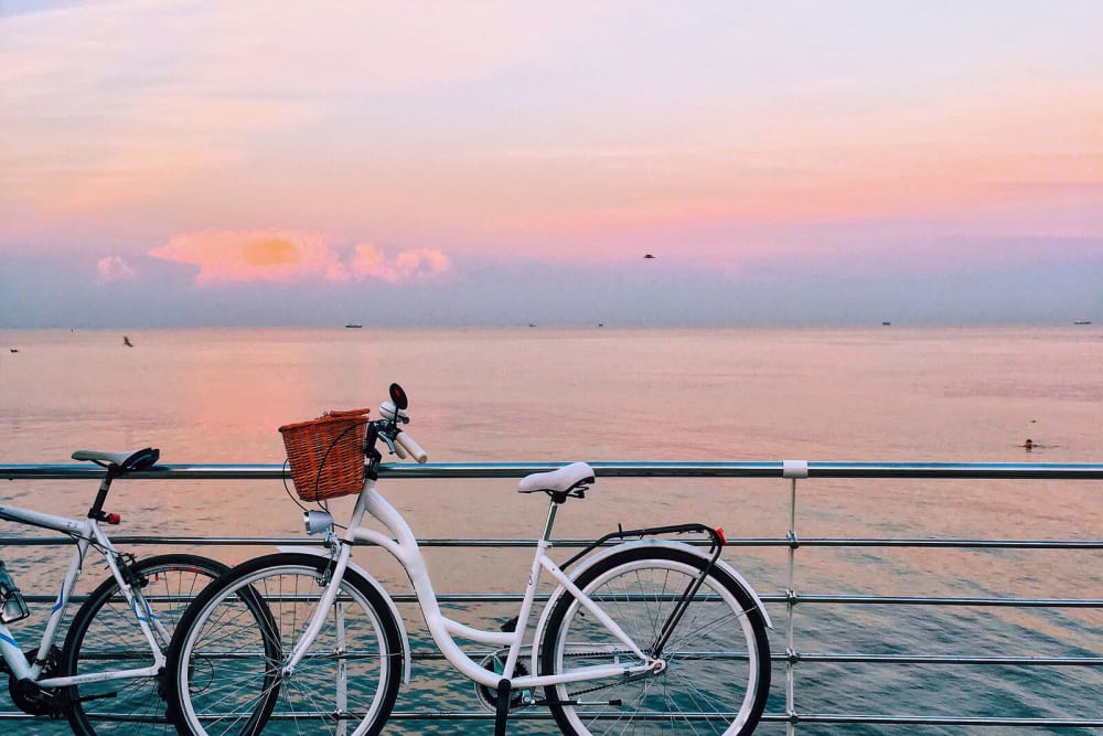 Beautiful views of the ocean nearby MV Lofts in Los Angeles, California