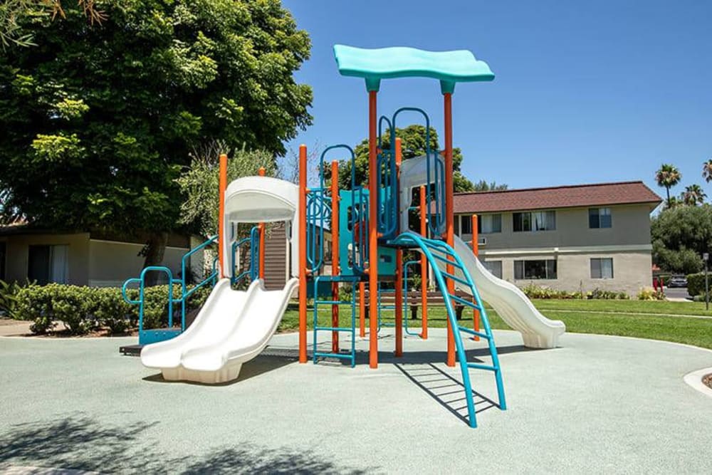 Kids playground at Park Grove in Garden Grove, California
