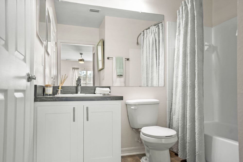 Bathroom with ample space at Country Club Lakes in Jacksonville, Florida