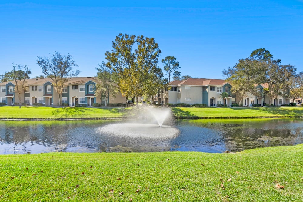 Expansive community at Country Club Lakes in Jacksonville, Florida