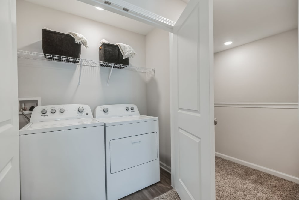In unit washer and dryers at The Artisan Living North Beach 