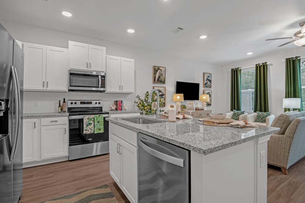Stainless steel appliances at The Artisan Living North Beach 