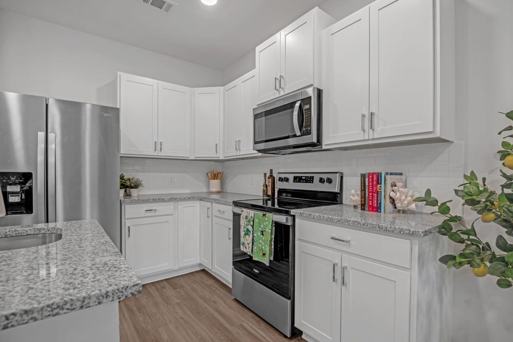 Interior kitchen view at The Artisan Living North Beach 