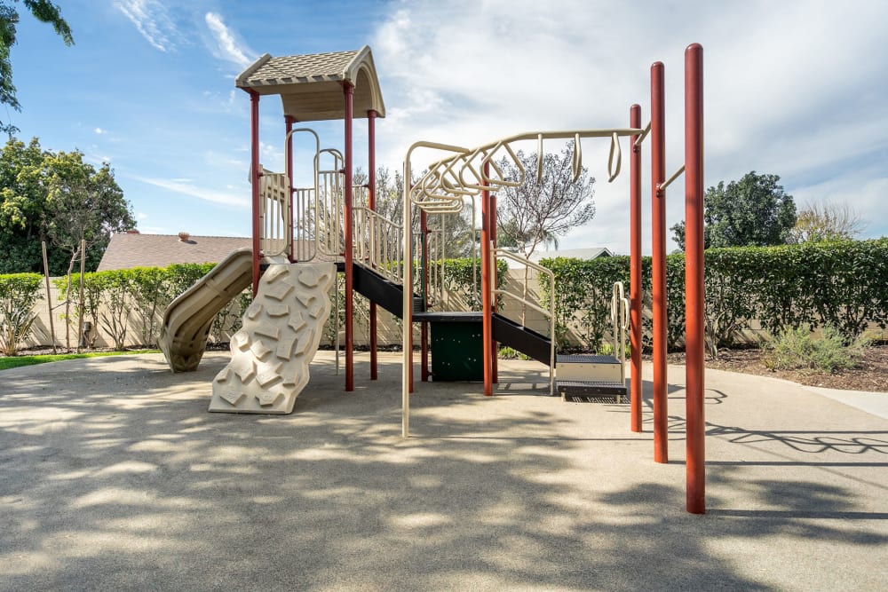 Playground at Casitas Apartments in Ontario, California
