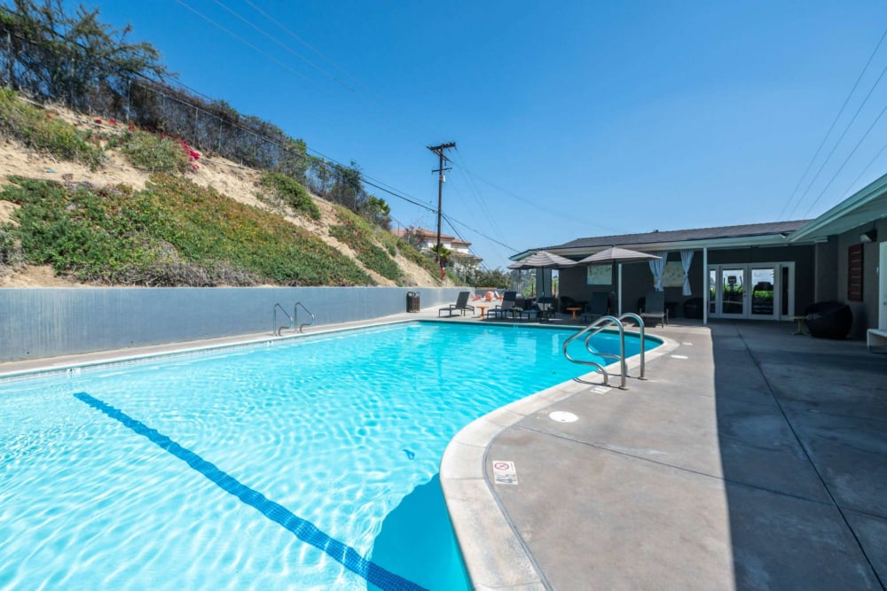 Swimming pool at Emerald Hills in Monterey Park, California