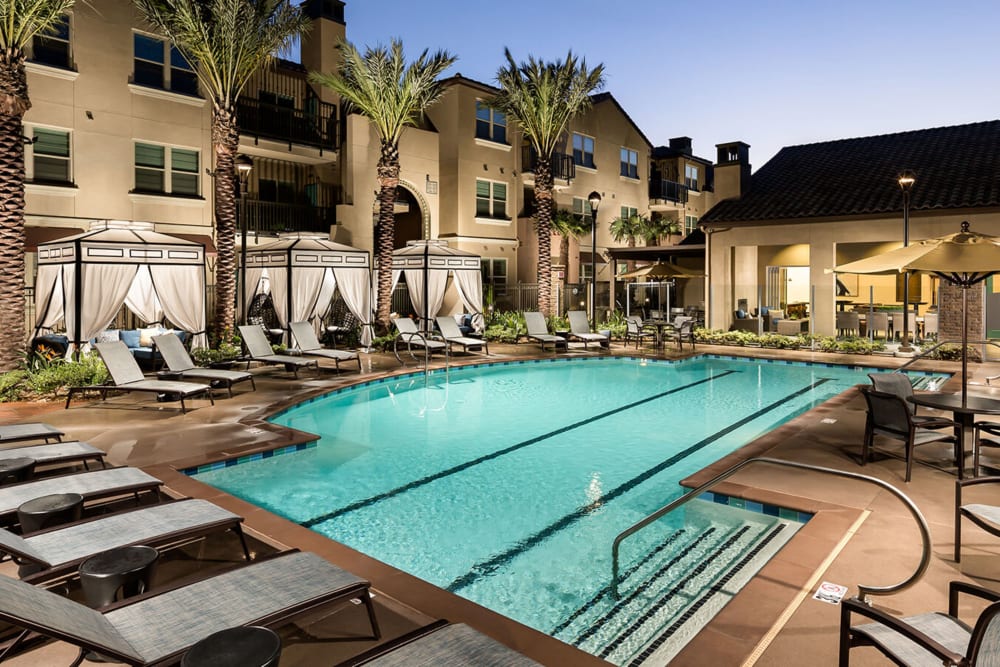 Pool Solimar Luxury Homes in Wilmington, California