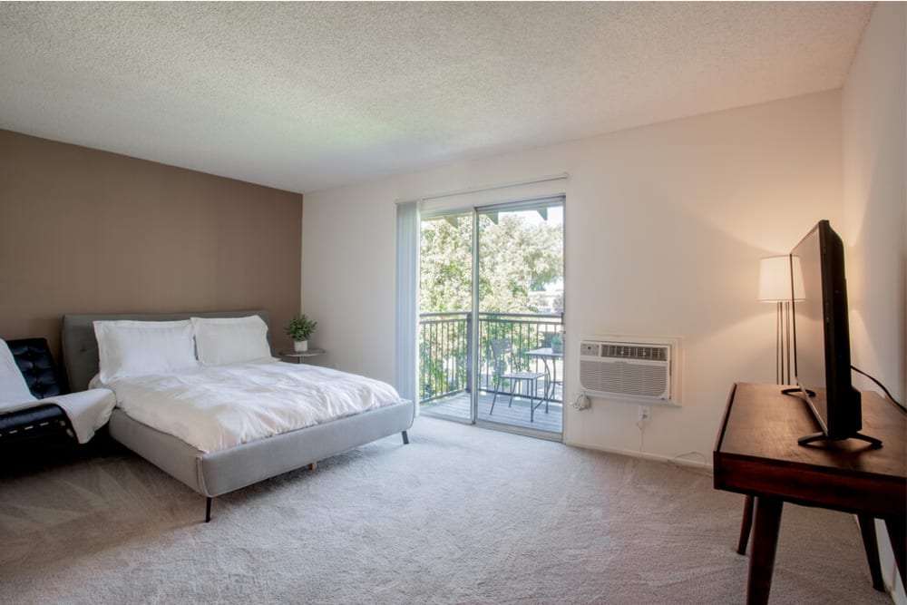 Bedroom at Orchard Glen Apartments in San Jose, California