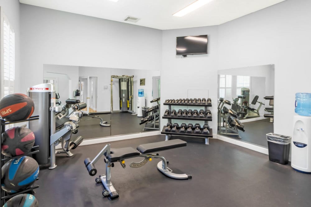 Gym at Coventry Green in Goose Creek, South Carolina