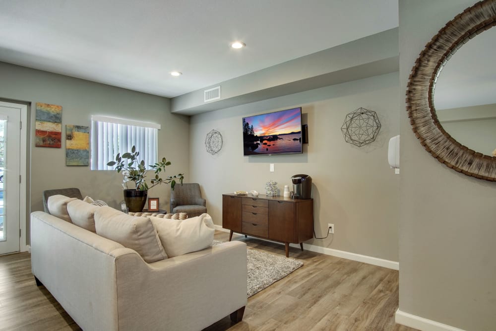 Living space at Marina's Edge Apartment Homes in Sparks, Nevada