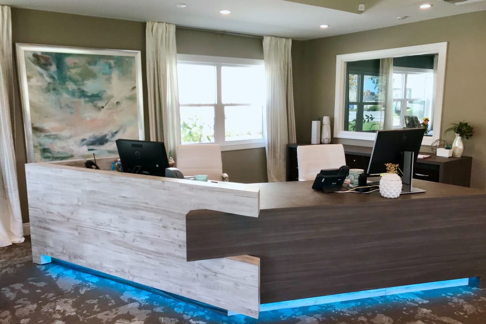Leasing office at The Preserve at Spring Lake in Altamonte Springs, Florida
