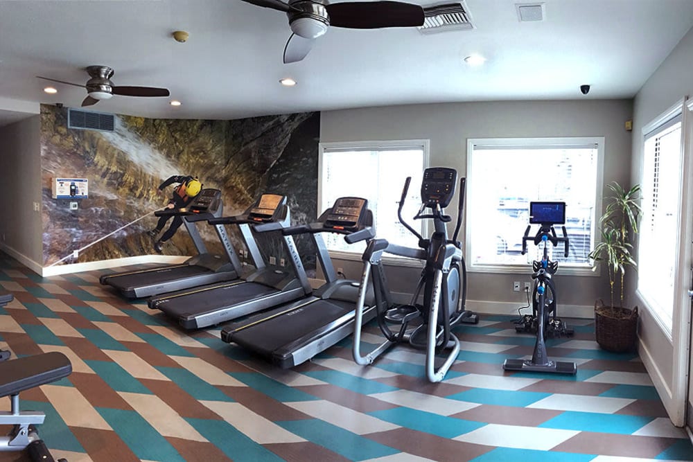 Fitness Center at Corte Bella in Fountain Valley, California
