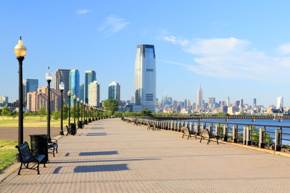 Photo of the New Jersey skyline | GoodFriend® Self-Storage in New York City, New York