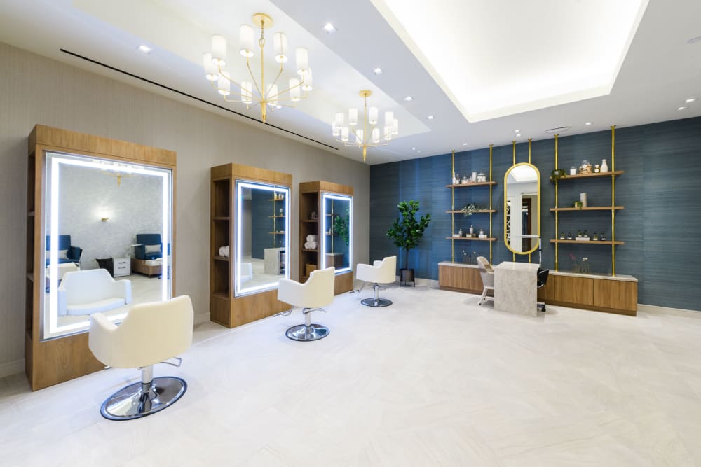 Salon at Clearwater at The Heights in Houston, Texas