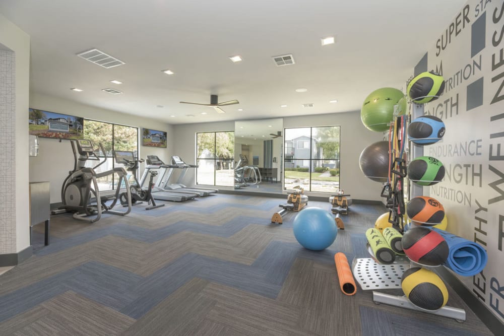 Fitness center at Cypress Creek in Salinas, California