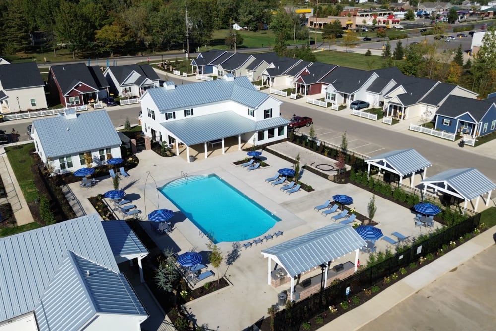 Expansive community at Dupont Meadows in Fort Wayne, Indiana