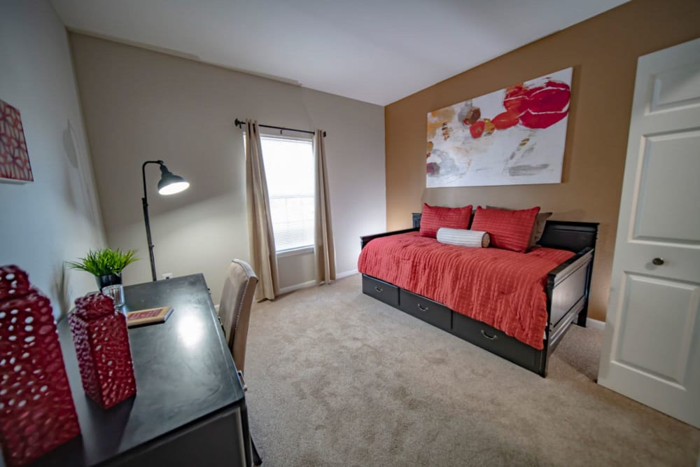 Extra bedroom at Lighthouse Landings in Indianapolis, Indiana