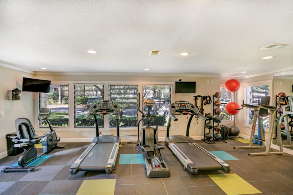 Fitness center at Pierpoint in Port Orange, Florida