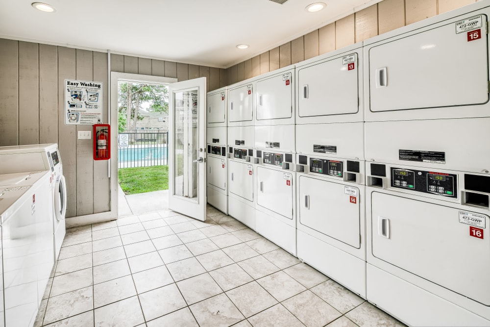 Laundry facility at Patriot's Place Townhomes in Goose Creek, South Carolina