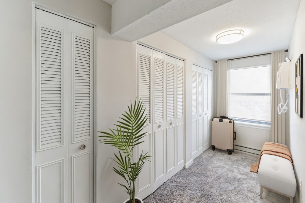 Walk-in Closets at our Modern Apartments in Enfield
