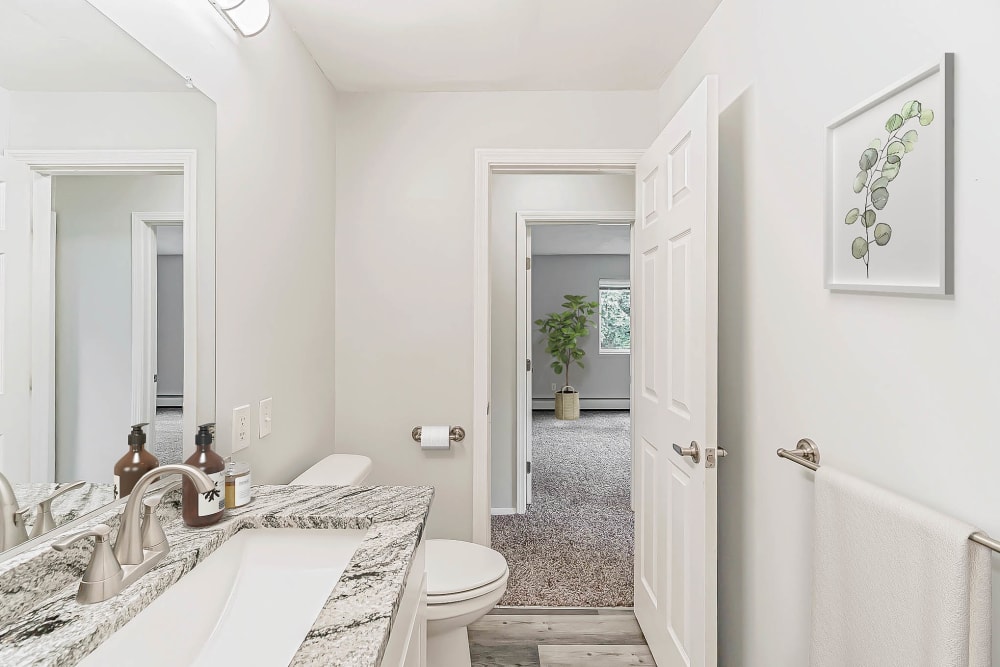 Enjoy our Newly Updated Apartments Bathroom in Park Village West