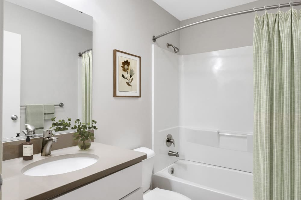 Cozy Bathroom at Apartments in Nashua, New Hampshire