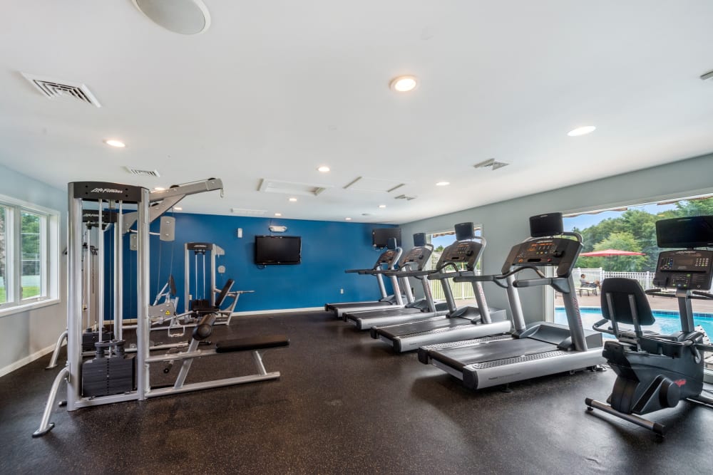 Our Apartments in Nashua, New Hampshire showcase a Fitness Center