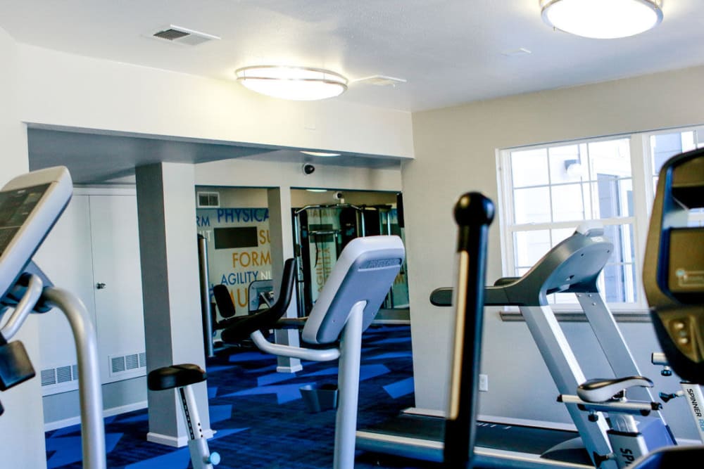 Fitness center at Magnolia Ridge in Thornton, Colorado