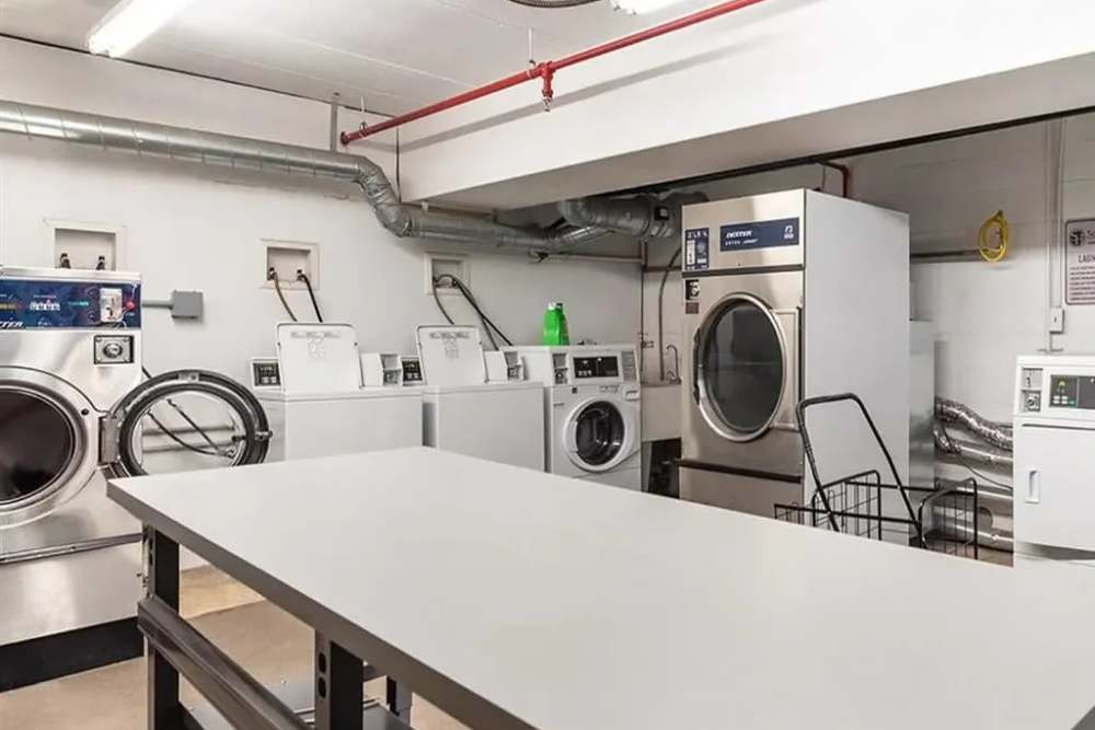 Laundry facilities at Southern Highlands in National City, California