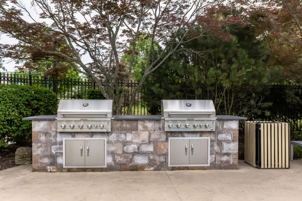 Our Apartments are Great for entertaining in Fishkill, New York and showcase a BBQ Area