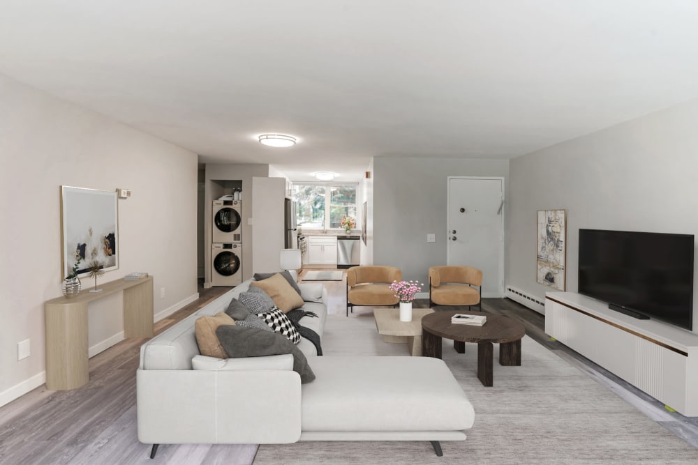 Our Luxury Apartments in Philadelphia, Pennsylvania showcase a Living Room