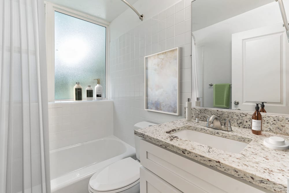 Cherokee Apartments offers a Spacious Bathroom in Philadelphia, Pennsylvania