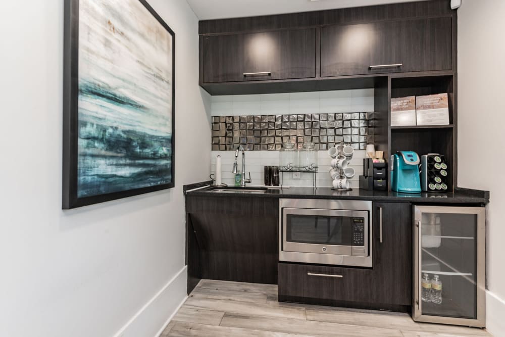 Mini kitchen at Eagle Rock Apartments at Columbia in Columbia, Maryland