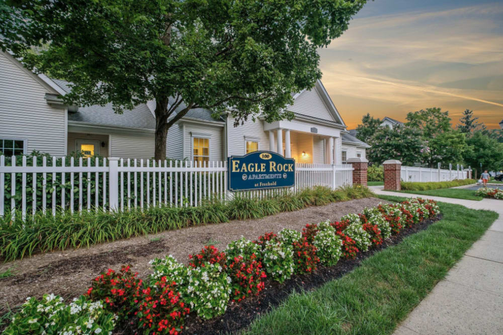 Front house view at Eagle Rock Apartments at Freehold in Freehold, New Jersey