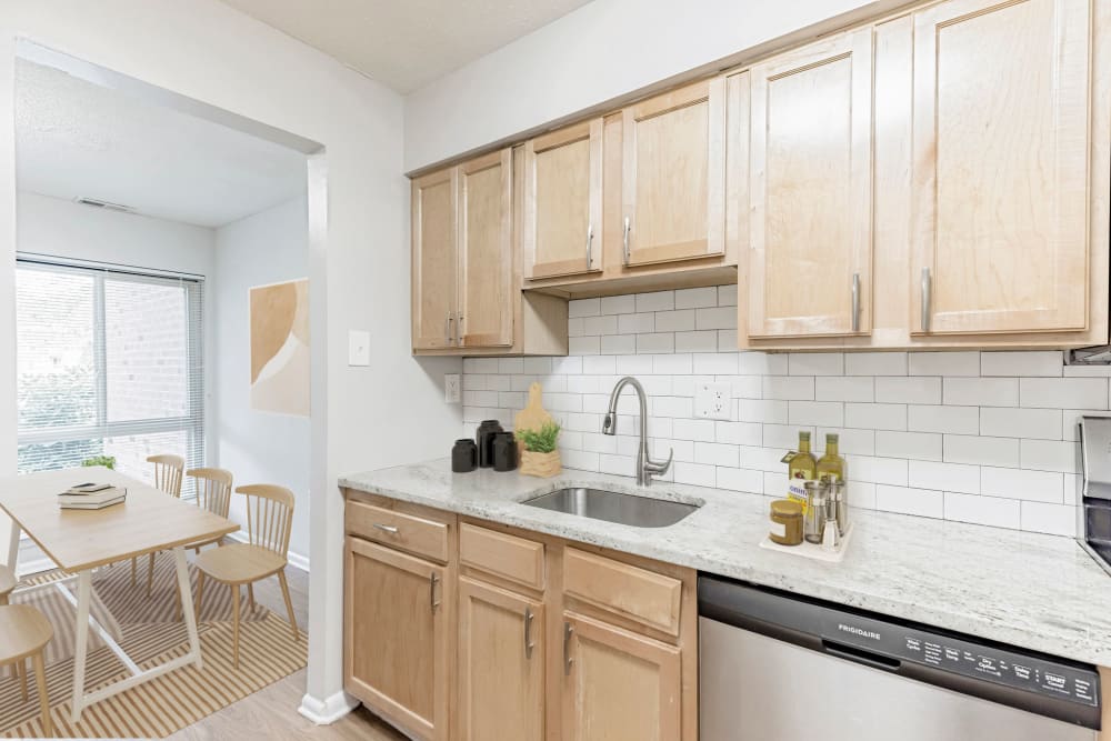 kitchen at Ramblewood Village Apartments in Mount Laurel, New Jersey