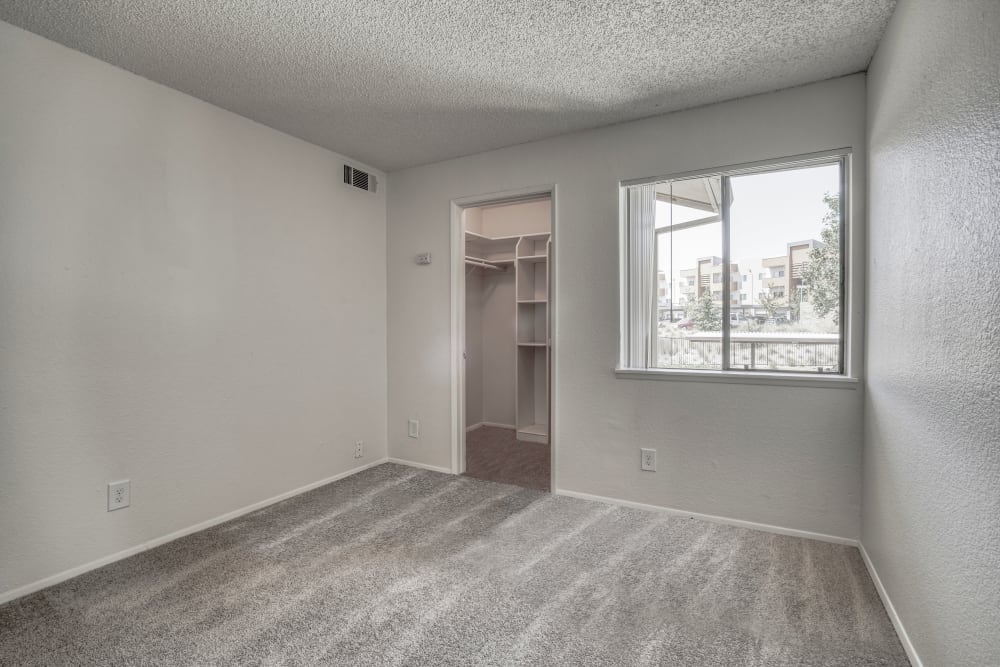 Bedroom at Mission Bay Apartments in Bay Point, California