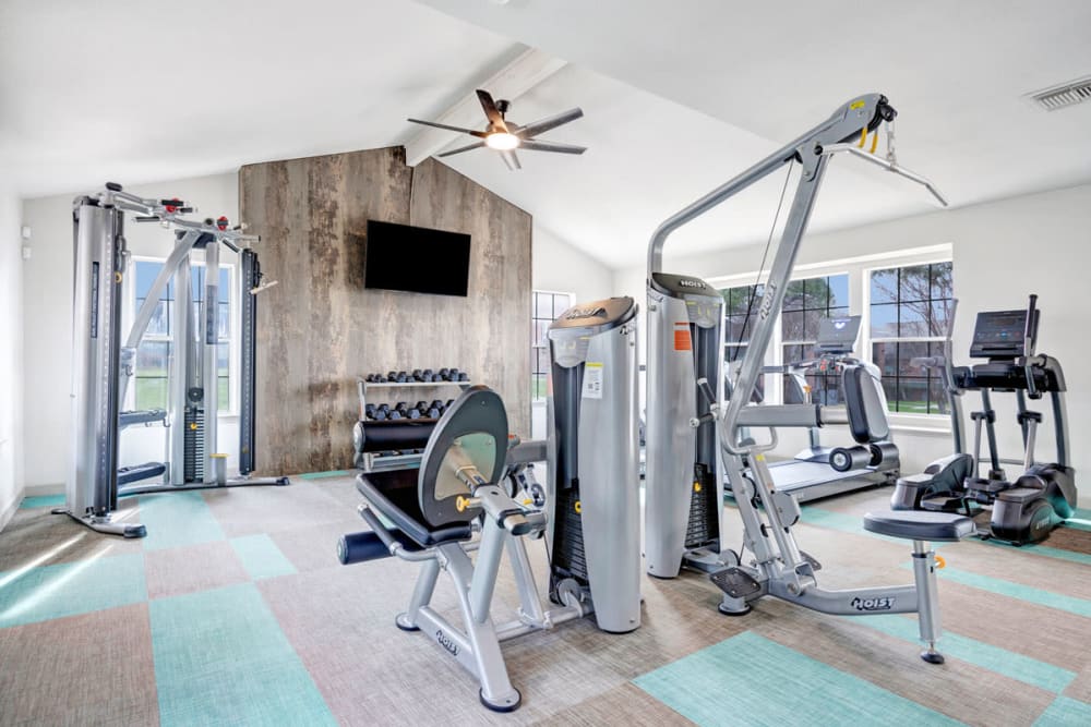 Gym for your fitness needs at Spice Creek in San Antonio, Texas