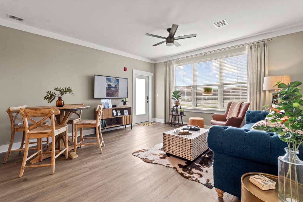 Large living room at Upper East in Frederick, Maryland