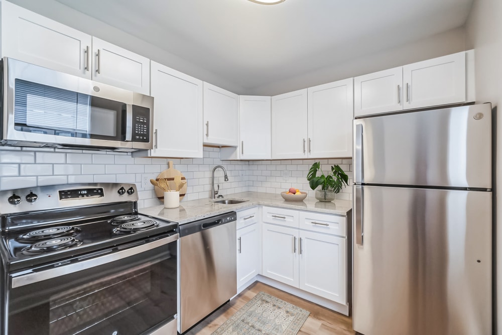 Our Modern Apartments in Forest Hill, Maryland showcase a Kitchen