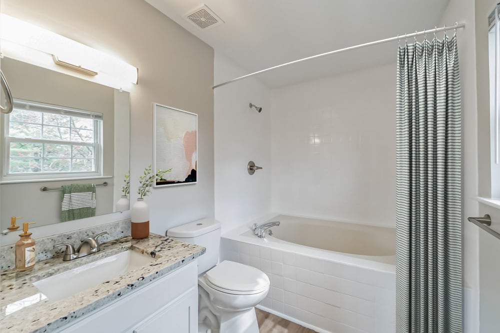 Modern Bathroom at Apartments in Forest Hill, Maryland