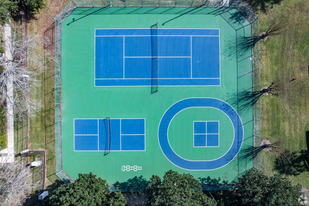 Sport courts at Fourteen01 Apartments in Orlando, Florida